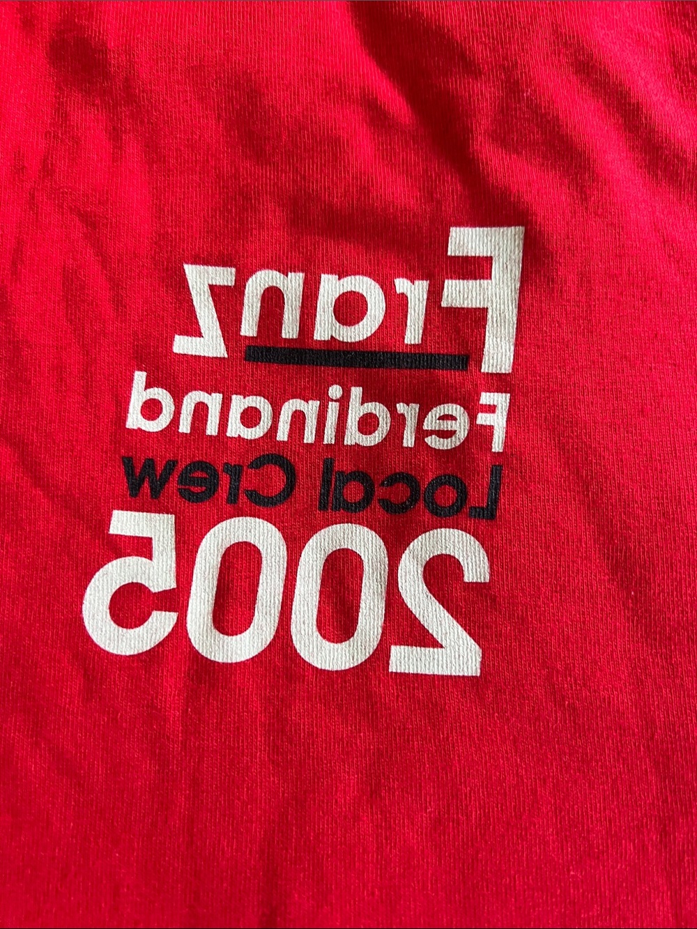 Franz Ferdinand 2005 Local Crew Tee